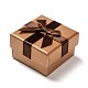 6PCS Square Cardboard Ring Boxes for Festival Gifts Packing X-CBOX-C011-6-3