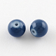 Perles en verre peintes X-DGLA-S071-8mm-B45-1