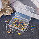 SUNNYCLUE 1 Box 20Pcs 4 Style Space Charms Astronaut Charms Bulk Moon Star Romantic Starry Sky Dark Night Charm Spacemen Rocket Charm for Jewelry Making Charms DIY Necklace Bracelet Adults Crafts ENAM-SC0003-18-7