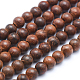 Natural Rosewood Beads Strands WOOD-P011-06-8mm-2