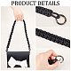 WADORN Leather Braided Purse Handle FIND-WH0111-95-3