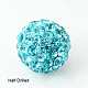 Polymer Clay Rhinestone Beads RB-H258-HD10mm-202-1