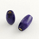Dyed Natural Wood Beads WOOD-Q003-15x7mm-02-LF-1