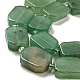 Natürlichen grünen Aventurin Perlen Stränge G-Z043-A02-01-4