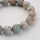 Natural Gemstone Beads Stretch Bracelets BJEW-JB02444-3