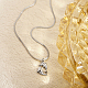 Stainless Steel Pendant Necklace for Women ZY3994-2-1