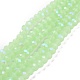 Electroplate Glass Beads Strands EGLA-A034-J4mm-L04-1
