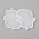 Calcetines de navidad colgantes moldes de silicona DIY-TAC0005-82-2