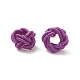 100Pcs Nylon Cord Woven Beads NWIR-XCP0001-12-3