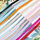 Benecreat 24 Yards 12 Farben flaches elastisches Chinlonband EC-BC0001-38-5