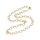 Brass Cable Chain Necklace for Men Women X-NJEW-JN03735-2
