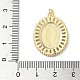 Латунные микро проложить кубического циркония подвески KK-Q068-31A-G-3