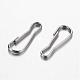 304 Stainless Steel Keychain Clasp Findings STAS-D438-34-2