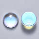 Cabochons en verre transparent GLAA-S190-013A-E01-2