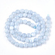 Chapelets de perles en aigue-marine naturelle G-T108-17-2