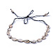 Collane di perline conchiglia regolabile NJEW-JN02393-1