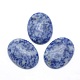 Natürliche blaue Fleck Jaspis Cabochons G-P393-I09-1