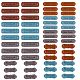 Etiquetas de microfibra de cuero DIY-SZ0001-69-1