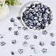 300pcs 2 Arten Acrylperlen&nbsp;OACR-PA0001-72-7