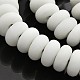 Handmade Frosted Lampwork Beads Strands LAMP-J055-07-1