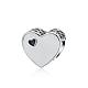 Heart 925 Sterling Silber Emaille europäischen Perlen STER-BB15842-A-1
