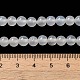 Natürliche Achat runde Perlen Strang G-L086-6mm-11-4
