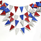 Drapeaux triangulaires en papier GUQI-PW0001-245-1