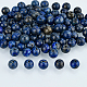 Nbeads 100Pcs Natural Lapis Lazuli Round Beads Strands G-NB0002-77-5
