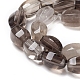 Chapelets de perles de quartz fumées naturelles G-I194-30-2