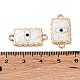 Resin Connector Charms FIND-E043-11KCG-04-3