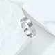 Stainless Steel Open Cuff Ring GK9650-2-2