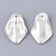 Colgantes de perlas de imitación de plástico abs X-OACR-T022-16-2