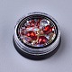 Strass pointu & cristal strass AB & petites perles de caviar MRMJ-K001-49-03-1