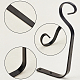 SUPERFINDINGS  Iron Wall Hanging Bracket Plant Hooks HJEW-FH0001-04-2