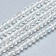 Chapelets de perles en cristal de quartz naturel G-E530-15K-1