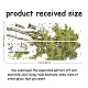 塩ビウォールステッカー  壁飾り  木模様  1180x300mm  2シート/セット DIY-WH0228-646-2