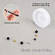 SUPERFINDINGS DIY Natural Black Agate Bracelet Making Kit DIY-FH0003-91-4