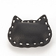 Imitation Leather Kitten Pendants FIND-S266-01-2