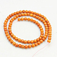 Chapelets de perles en turquoise synthétique TURQ-D106-6mm-M-3