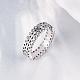 Los anillos de dedo de bronce Checa rhinestone para las mujeres exquisitas RJEW-BB02112-7-3