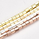Electroplate Non-magnetic Synthetic Hematite Beads Strands G-T114-31-1