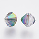 Perles d'imitation cristal autrichien SWAR-F058-10mm-31-2