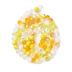 Electroplate Glass Beads Strands EGLA-YW0002-A07-1