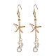 Stella marina/stelle marine 304 orecchino pendente in acciaio inossidabile X-EJEW-TA00037-1