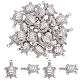 Unicraftale 20 pièces breloques motif tortue pendentifs en acier inoxydable breloques motif animal en métal pour la fabrication de bijoux STAS-UN0028-62-1