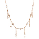 Ожерелья-подвески из стерлингового серебра с прозрачными циркониями ZO0404-2-1