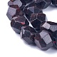Natürlicher Granat Perlen Stränge G-I225-05-B-3