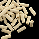Undyed Natural Wood Tube Beads WOOD-R253-04-LF-1