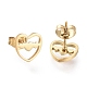 Valentine's Day 304 Stainless Steel Jewelry Sets SJEW-K154-08G-3