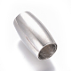 304 Stainless Steel Magnetic Clasps with Glue-in Ends STAS-G203-07P-1